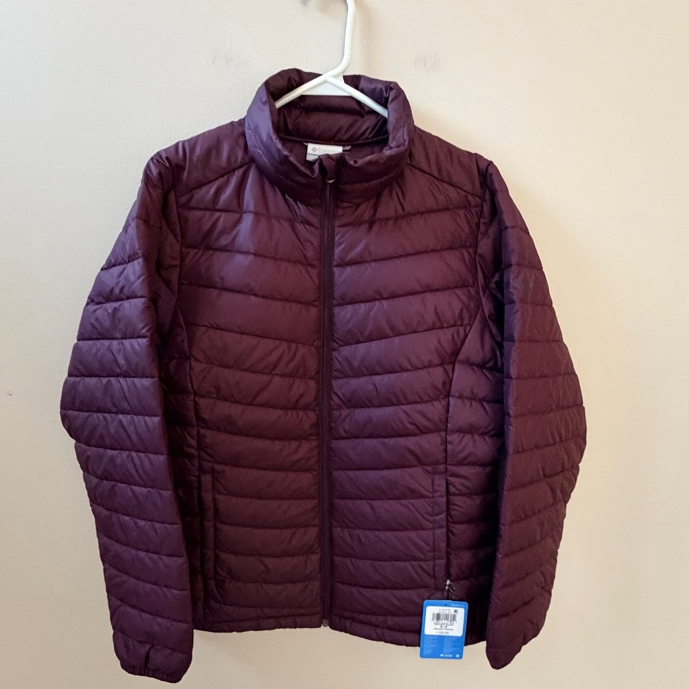 Columbia Water Resistant Lightweight Puffer Jacket, Sz S